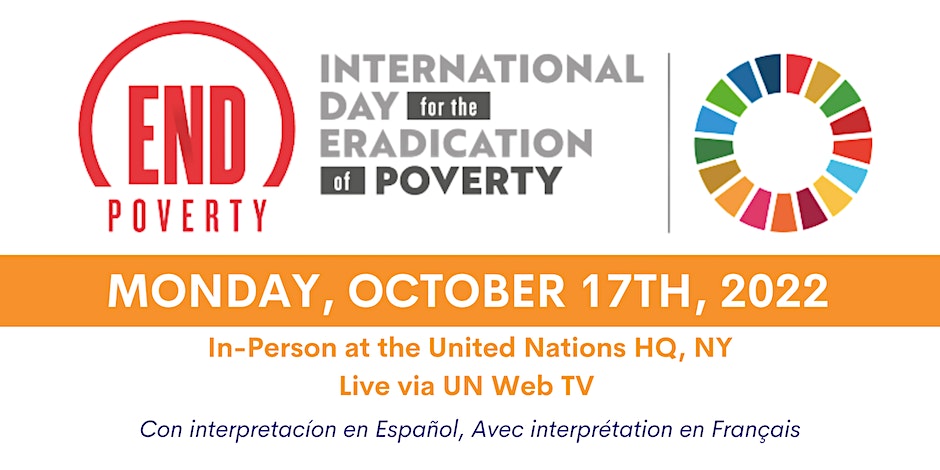 17 ottobre. Giornata Internazionale per l’eliminazione della povertà