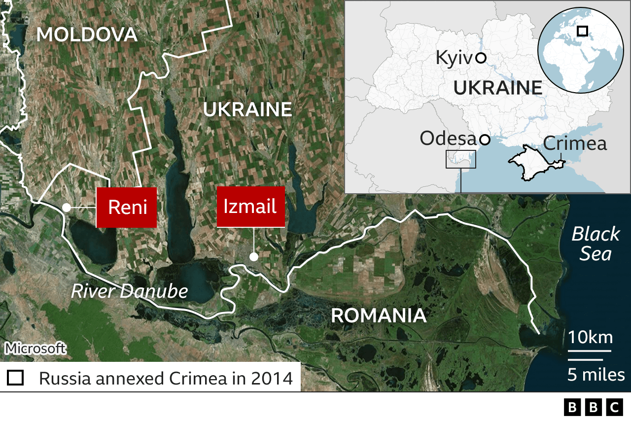 BBC-Porti ucraini sul Danubio